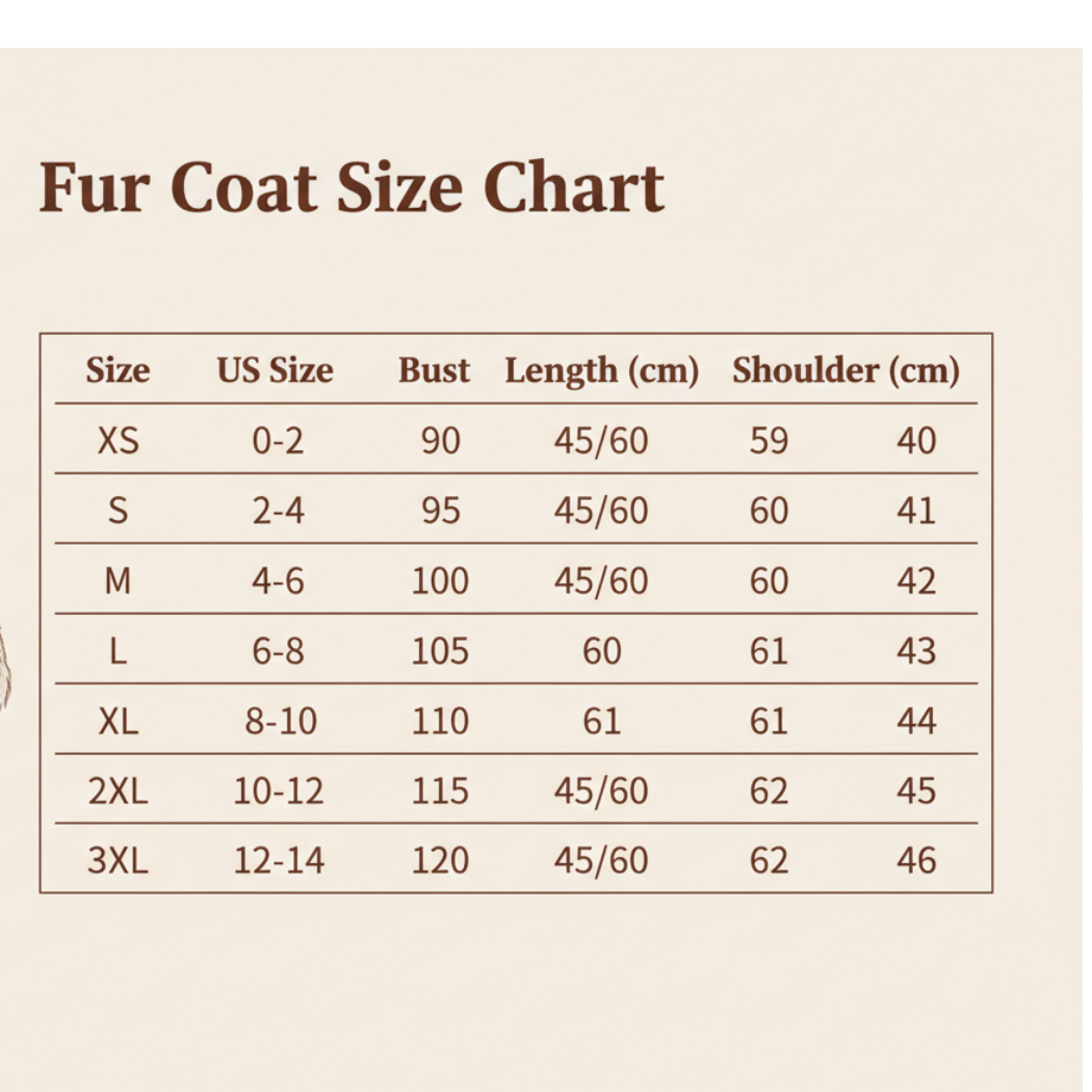 Luxurious Faux Fur Winter Coat