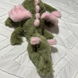 Adorable Plush Matcha Cherry Dragon Doll