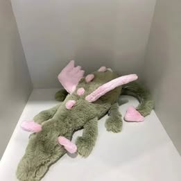 Adorable Plush Matcha Cherry Dragon Doll