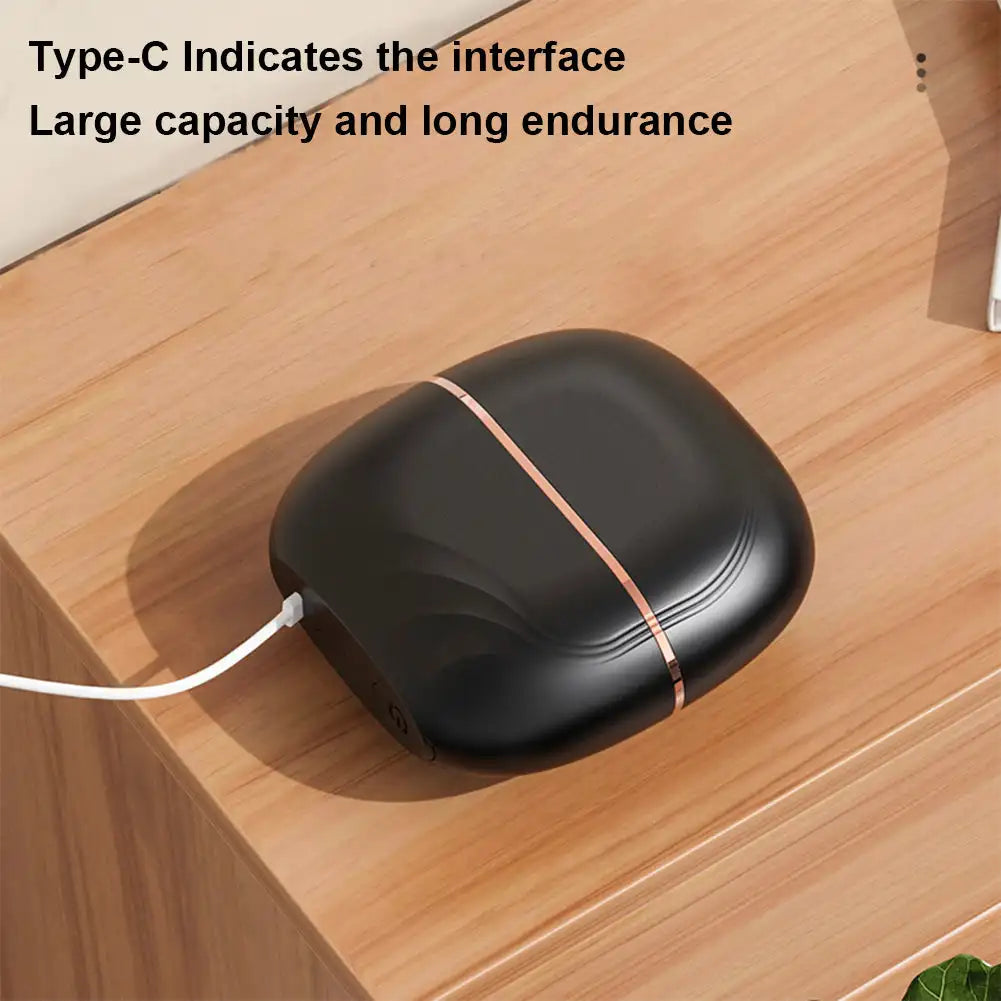 Sleek Portable Hair Straightening Comb