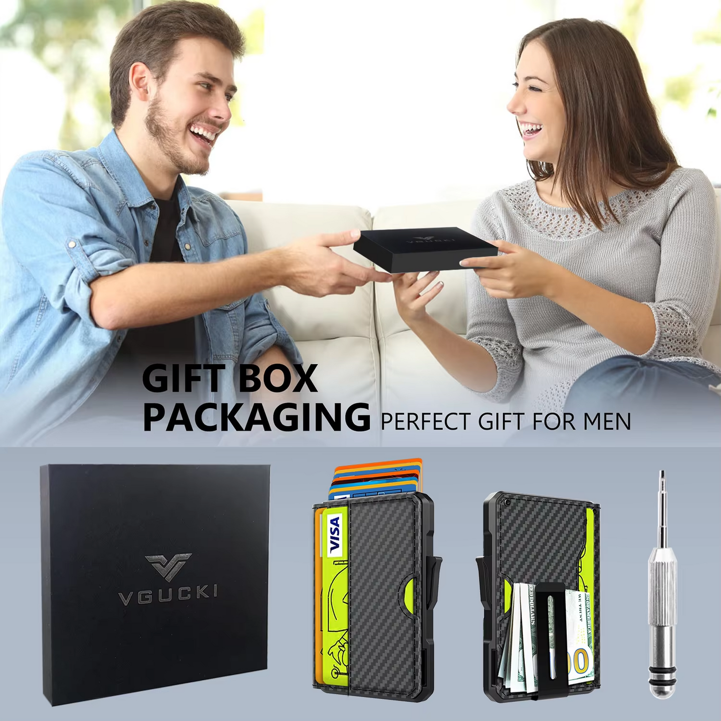 Slim & Secure RFID Blocking Wallet