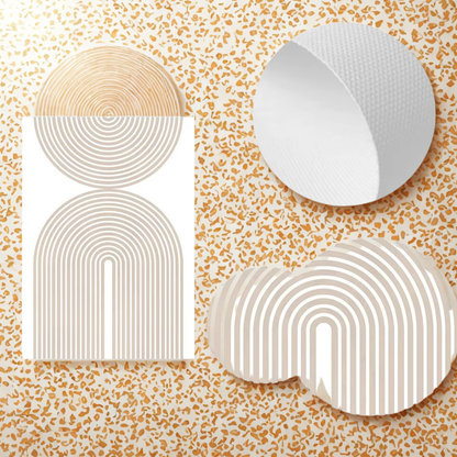 Modern Minimalist Boho Wall Art Canvas