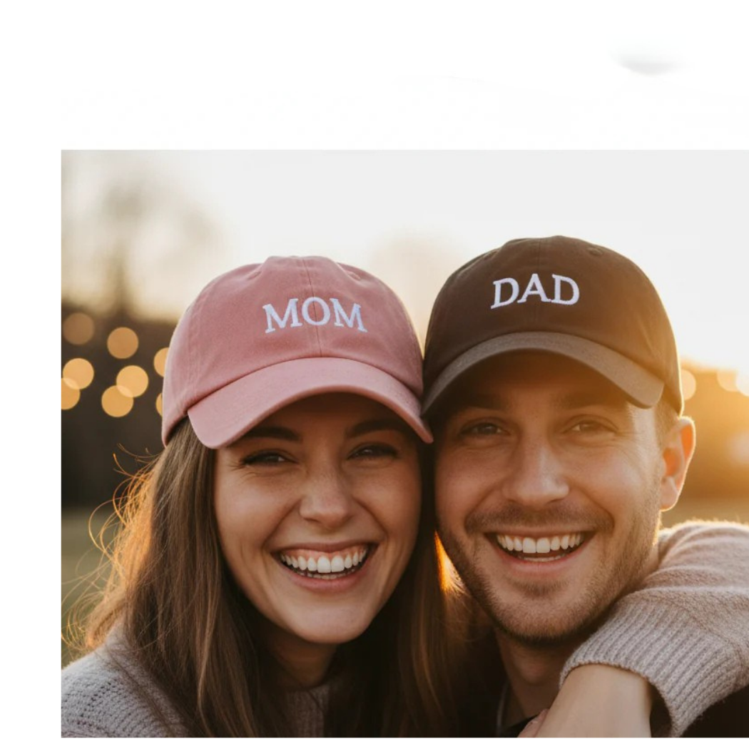 Dad & Mom Comfortable Cotton Baseball Cap