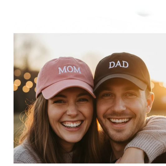 Dad & Mom Comfortable Cotton Baseball Cap