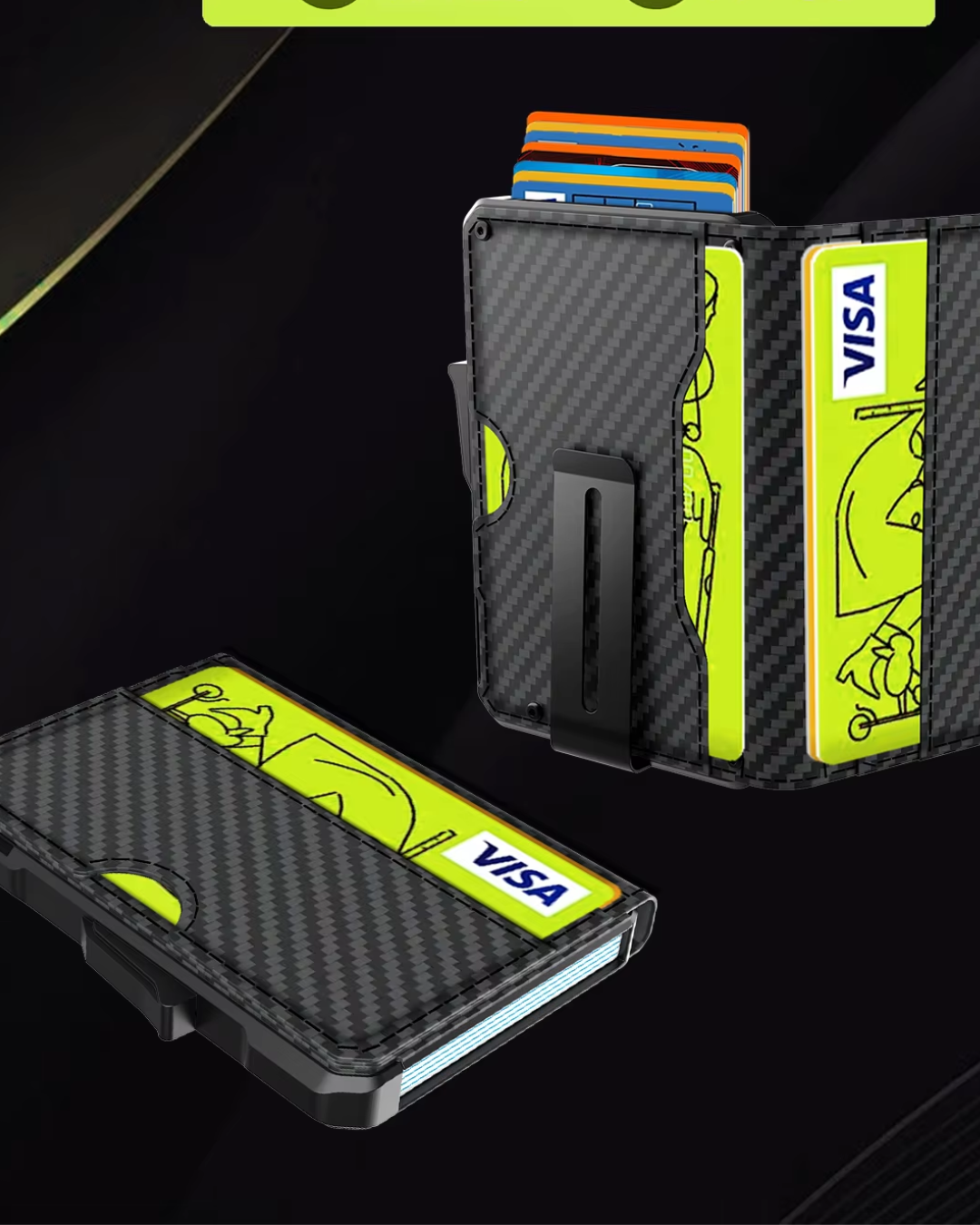 Slim & Secure RFID Blocking Wallet