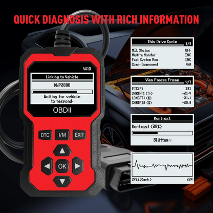 Advanced Car OBD2 Scanner Diagnostic Tool